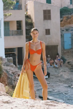 ELCE Swim Paradis|Swim Tops-ALBA BRACUP - MANDARIN