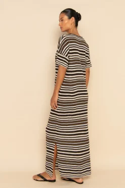 ELCE Swim Paradis|Dresses-AURA MAXI DRESS - DESERT STRIPE