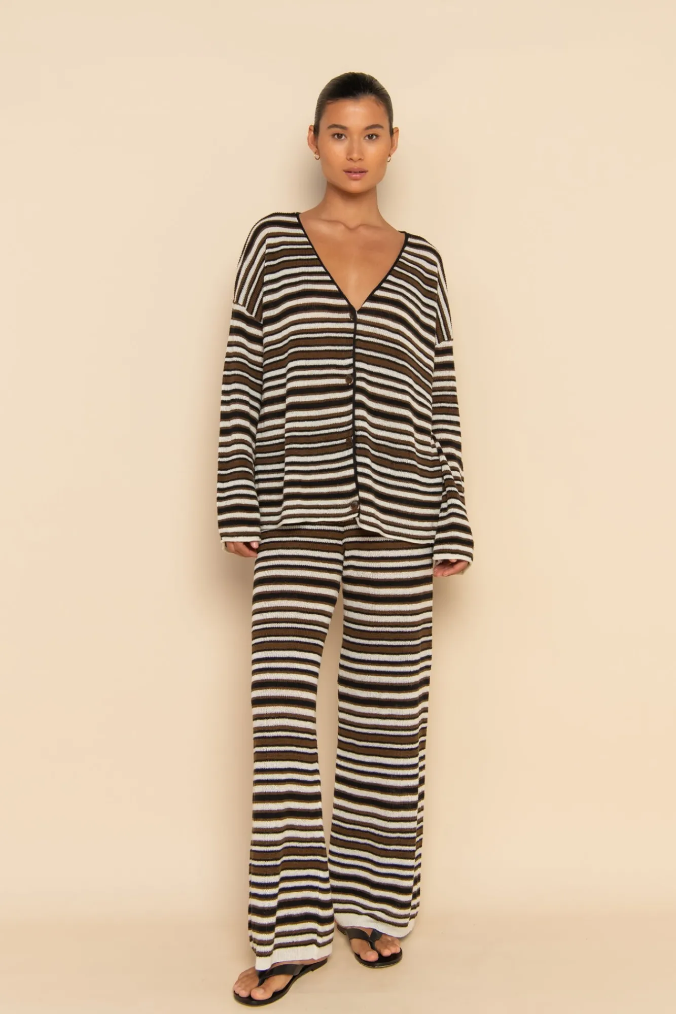 ELCE Swim Tops|Paradis-AURA SHIRT - DESERT STRIPE