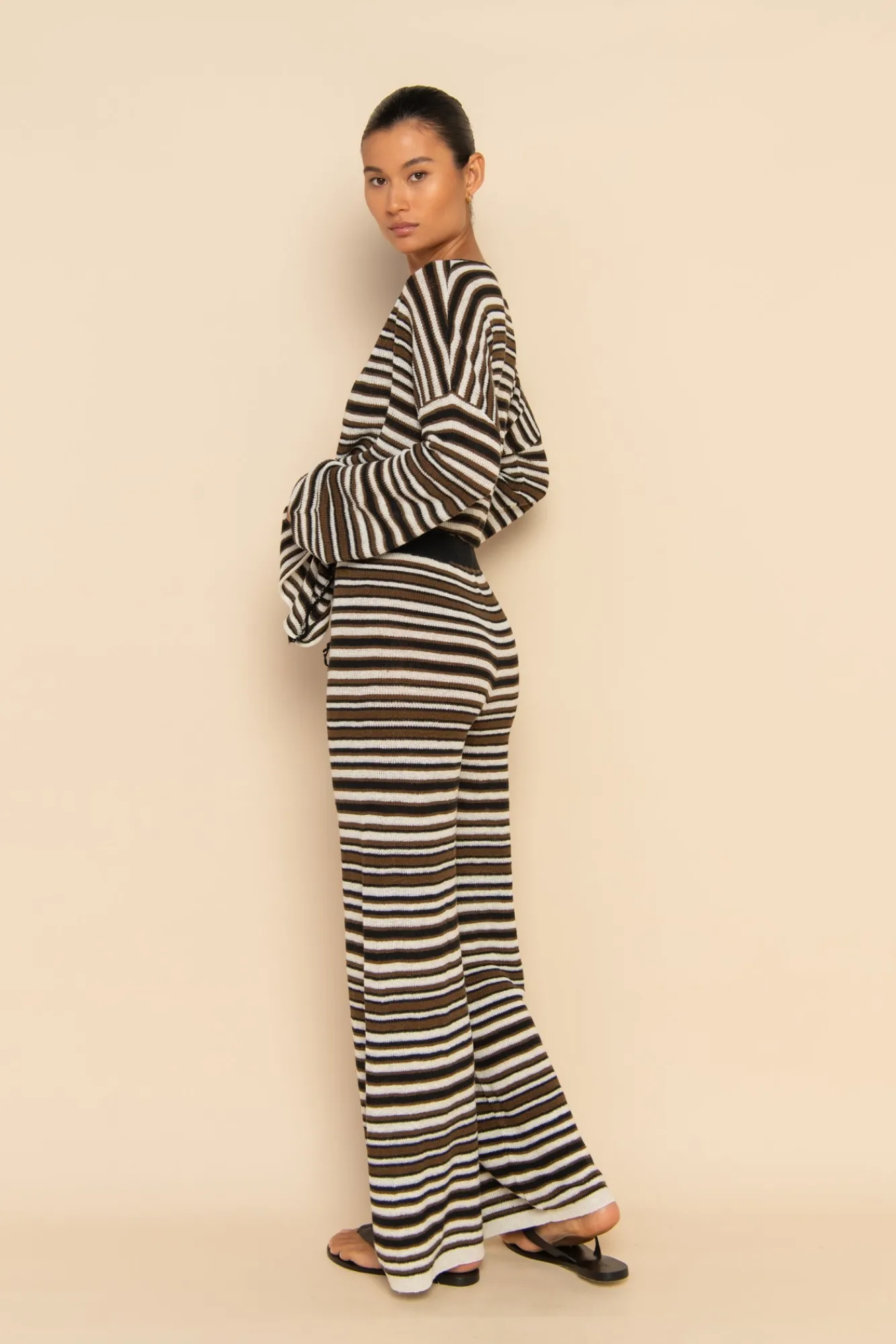 ELCE Swim Tops|Paradis-AURA SHIRT - DESERT STRIPE