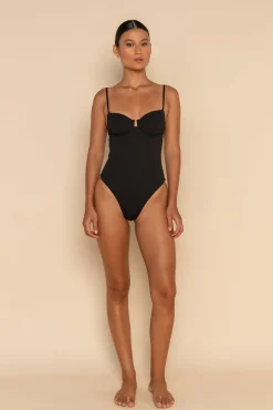 ELCE Swim One Pieces-CINDY ONE PIECE - BLACK