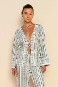 ELCE Swim Holiday Capsule|Tops-EMI SHIRT - WASABI