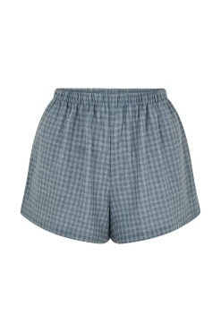 ELCE Swim Bottoms-FARAH SHORT - BLUE CHECK