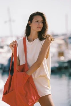 ELCE Swim Paradis|Accessories-HARU BEACH BAG - RED