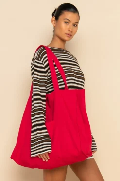 ELCE Swim Paradis|Accessories-HARU BEACH BAG - RED