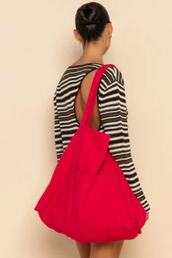 ELCE Swim Paradis|Accessories-HARU BEACH BAG - RED