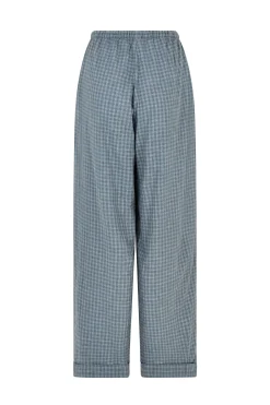 ELCE Swim Bottoms-ISLA PANT - BLUE CHECK