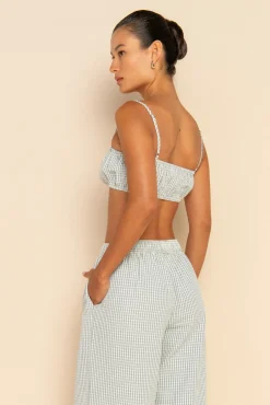 ELCE Swim Tops|Holiday Capsule-JACQUES BRALETTE - INK CHECK