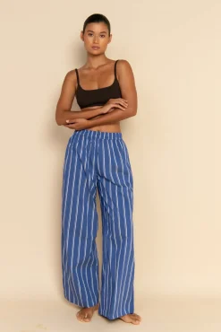 ELCE Swim Oasis|Bottoms-JACQUES PANT - BLUE STRIPE