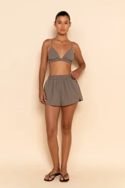 ELCE Swim Selalu|Tops-JOSEFINA BRALETTE - ESPRESSO
