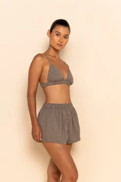 ELCE Swim Selalu|Bottoms-JOSEFINA SHORT - ESPRESSO