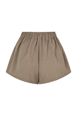 ELCE Swim Selalu|Bottoms-JOSEFINA SHORT - ESPRESSO
