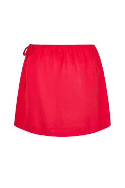 ELCE Swim Selalu|Bottoms-LOTTIE MINI SKIRT- CHERRY
