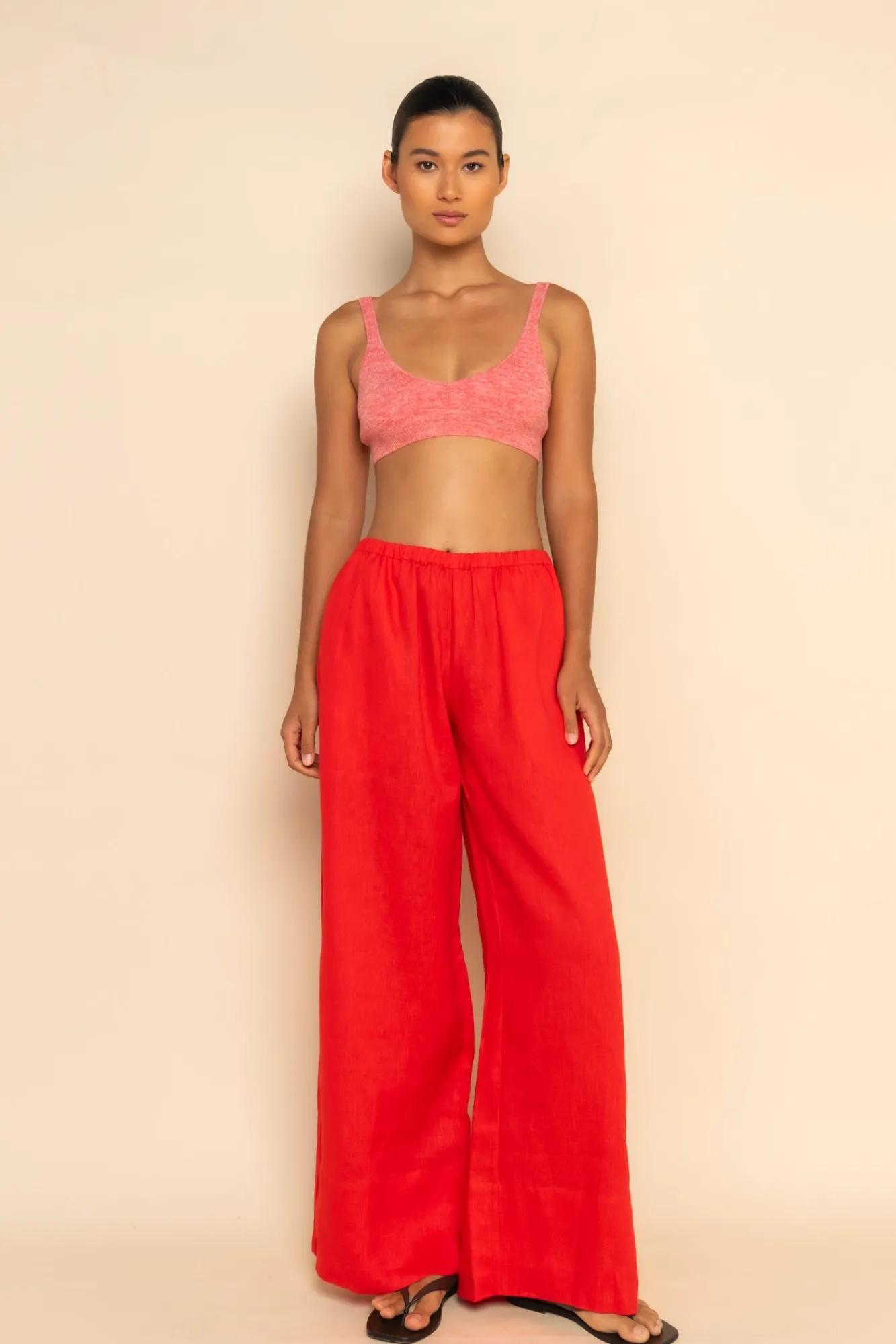 ELCE Swim Selalu|Bottoms-LOTTIE PANT - CHERRY