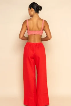 ELCE Swim Selalu|Bottoms-LOTTIE PANT - CHERRY