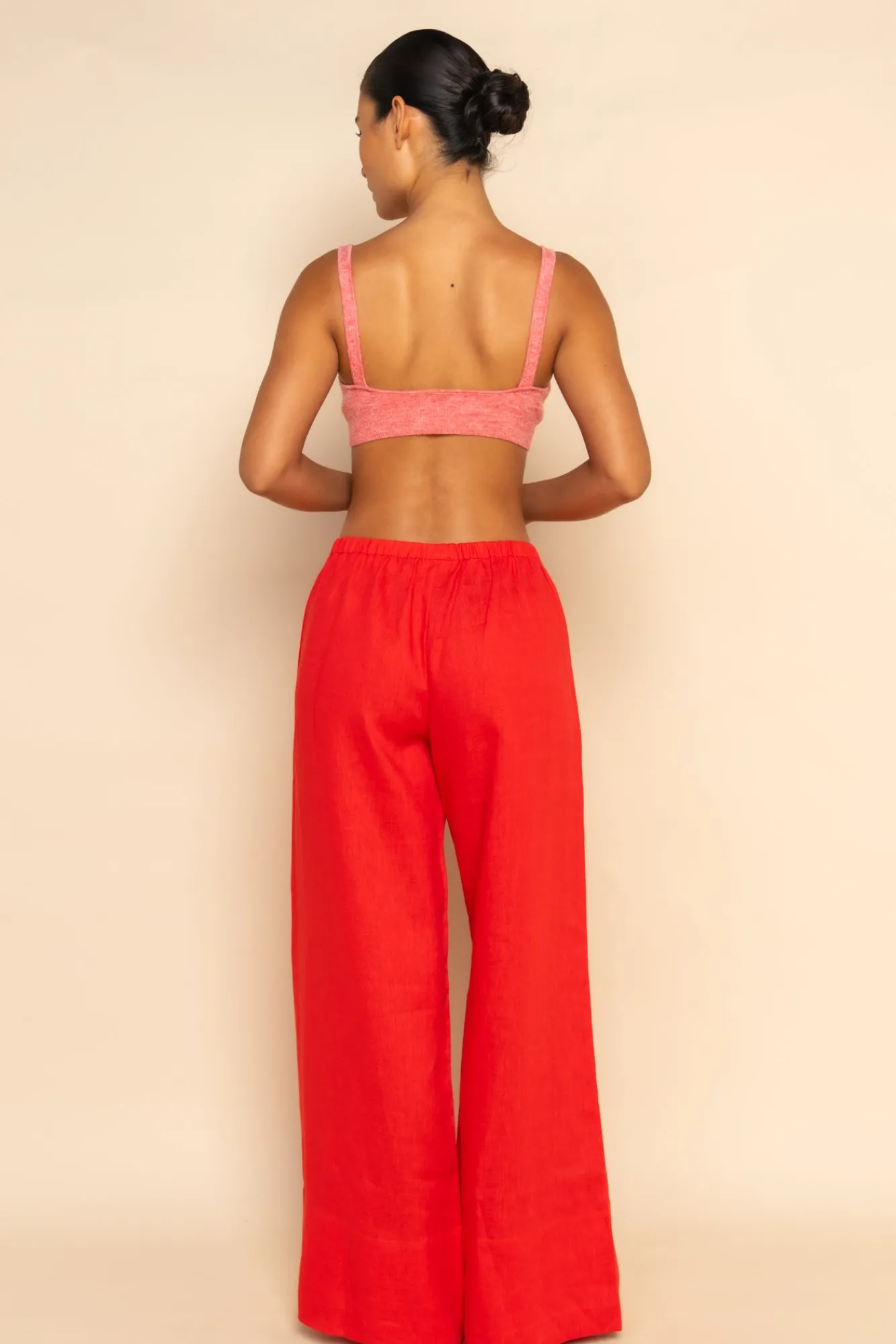 ELCE Swim Selalu|Bottoms-LOTTIE PANT - CHERRY