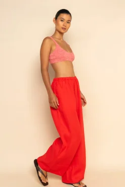 ELCE Swim Selalu|Bottoms-LOTTIE PANT - CHERRY