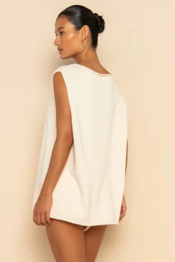 ELCE Swim Paradis|Tops-MANON TOP - CREME