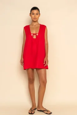 ELCE Swim Selalu|Dresses-PRE ORDER // LOTTIE MINI DRESS - CHERRY