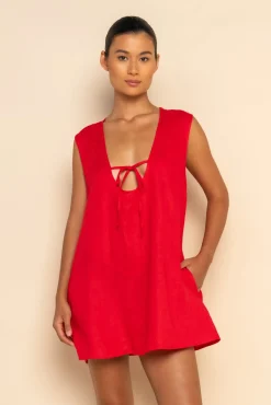 ELCE Swim Selalu|Dresses-PRE ORDER // LOTTIE MINI DRESS - CHERRY