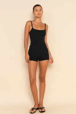 ELCE Swim Tops-PRE ORDER // SOL KNIT TANK - BLACK