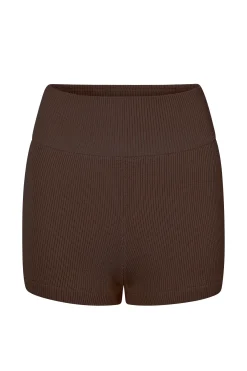 ELCE Swim Bottoms-SOL KNIT SHORT - CACAO