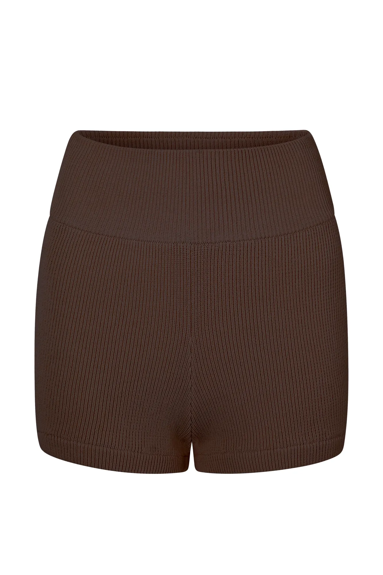 ELCE Swim Bottoms-SOL KNIT SHORT - CACAO