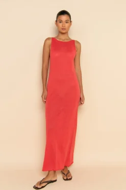 ELCE Swim Paradis|Dresses-SORAYA DRESS - RED