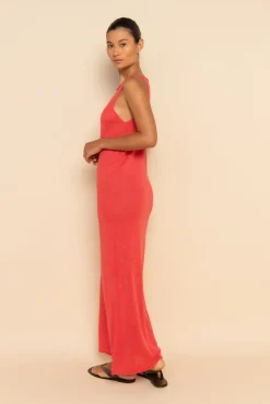 ELCE Swim Paradis|Dresses-SORAYA DRESS - RED
