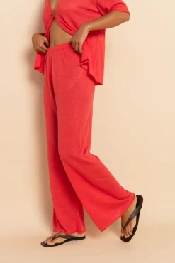 ELCE Swim Paradis|Bottoms-SORAYA PANT - RED