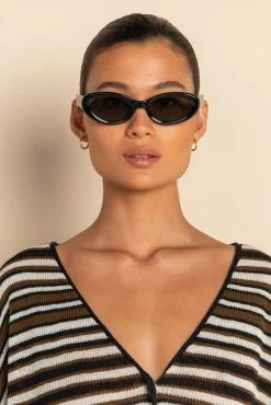 ELCE Swim Accessories-SUKI SUNGLASSES - BLACK