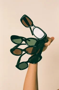 ELCE Swim Accessories-SUKI SUNGLASSES - BLACK